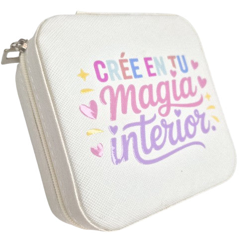 Joyero con sentido - Blanco - Cree en tu magia interior