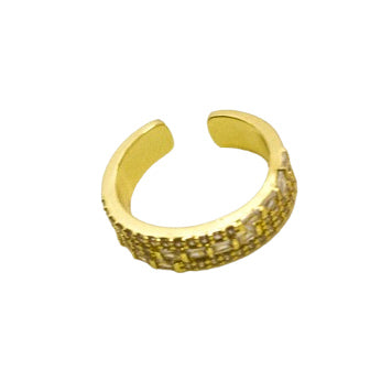 Anillo Ajustable Brillo Imperial Oro Laminado 18k