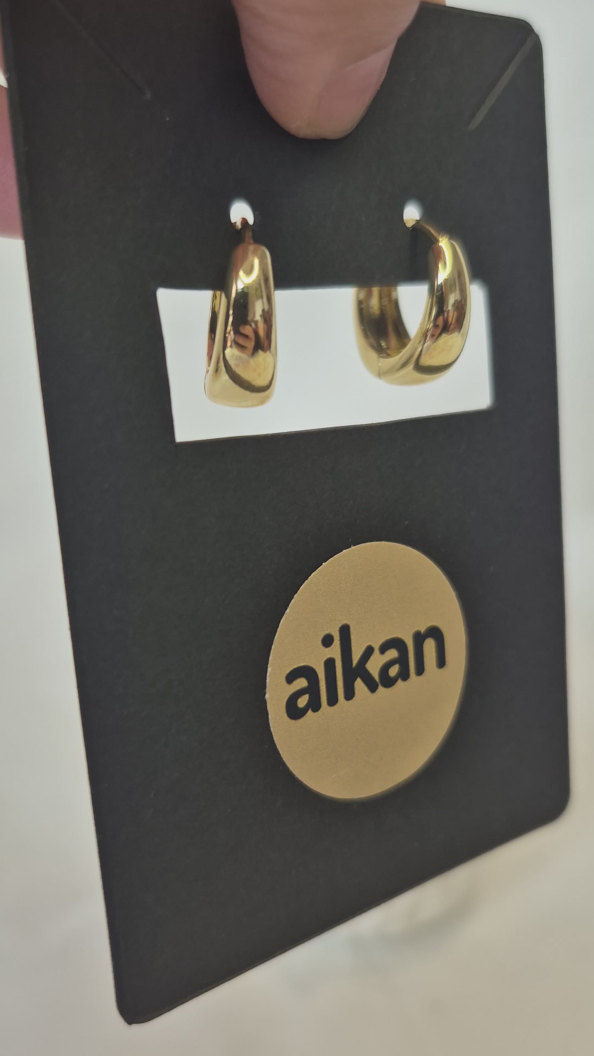 Aros Argolla Serena Oro Laminado 18K✨️