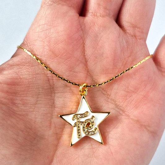 ⭐ Collar Estrella "Fé" | Oro Laminado 18K