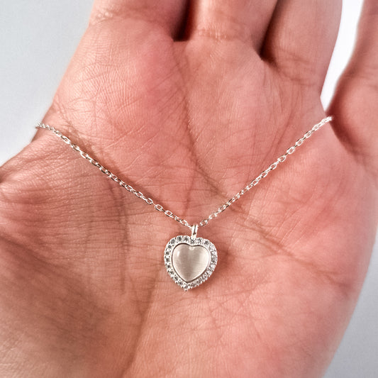 Collar Corazón Lumina – Plata 925
