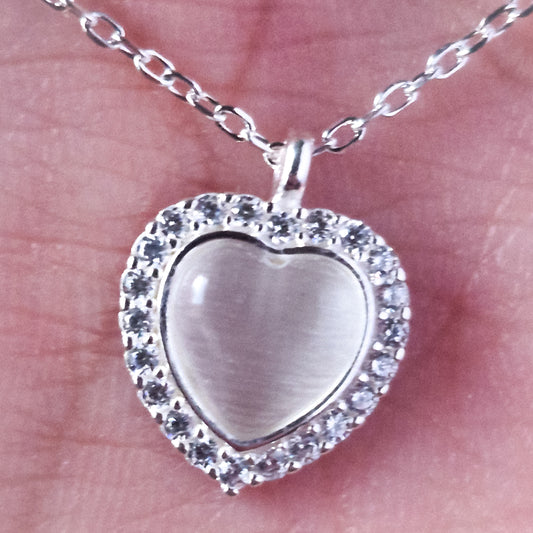 Collar Corazón Lumina – Plata 925